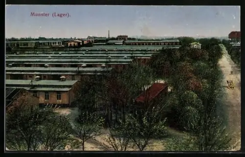 AK Munsterlager, Lagergebäude und Gelände