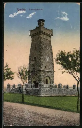 AK Apolda, Bismarckturm