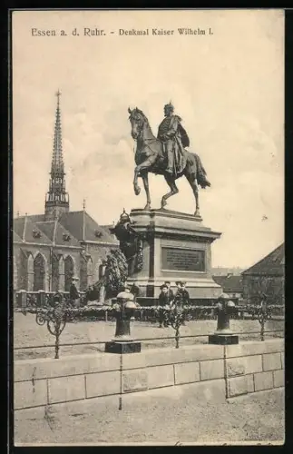 AK Essen a. d. Ruhr, Denkmal Kaiser Wilhelm I