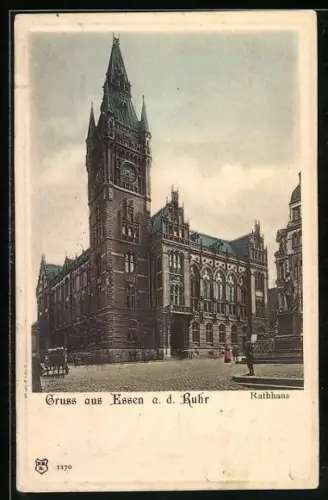 AK Essen a. d. Ruhr, Rathaus