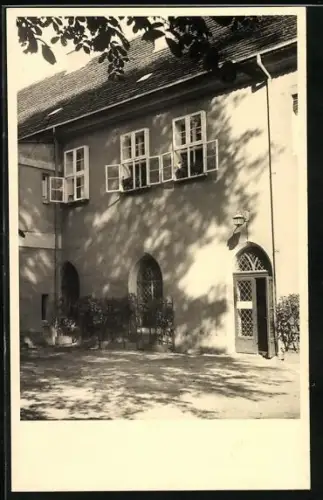 Foto-AK Zehdenick, Kloster, Teilansicht
