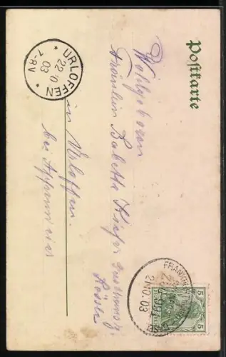 AK Freiburg i. B., St. Odilienkirche, Inneres