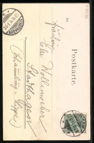 AK Hannover, Ernst-August-Denkmal