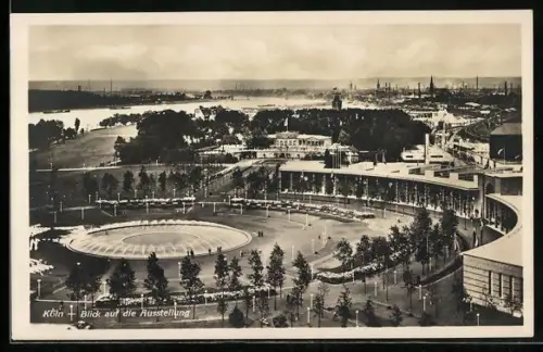 AK Köln, Pressa Köln 1928, Blick auf das Ausstellungsgelände