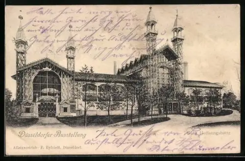 AK Düsseldorf, Ausstellung, Gute Hoffnungshütte