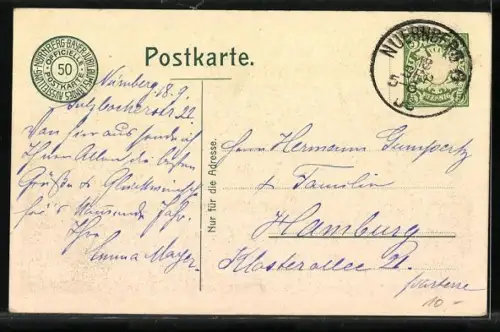 AK Nürnberg, Bayrische Jubiläums-Landes-Ausstellung 1906, Gebäude des Staats-Forstausstellung