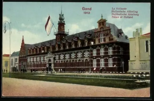 AK Gand, International Exhibition 1913, Holländische Abteilung