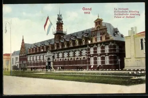 AK Gand, International Exhibition 1913, Holländische Abteilung