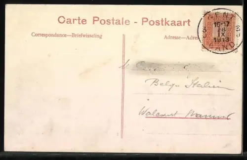 AK Gent-Gand, Landwirtschaftliche Ausstellung 1913, Palast der Landwirtschaft