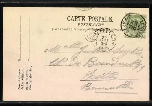 AK Liège, Exposition-Ausstellung, Entrèe de Fragnèe