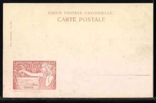 AK Liège, Exposition universelle 1905, Serbie Art ancien