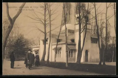 AK Exposition universelle de Liege 1905, Le Pavillon de Tunise