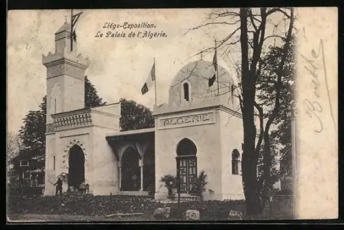 AK Liege, Exposition, Ausstellung-Le Palais de l`Algerie