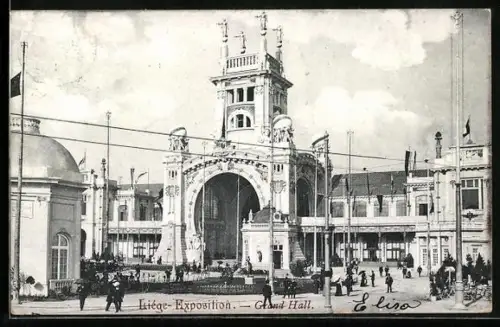 AK Liège, Exposition, Grand Hall, Ausstellung