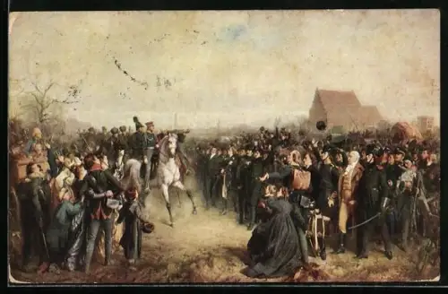 AK Breslau, Ausstellung zur Jahrhundertfeier der Freiheitskriege 1913, Aufruf an mein Volk