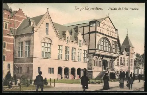 AK Liège, Exposition, Palais de l`Art Ancien, Ausstellung