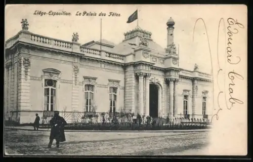 AK Liége, Exposition, Le Palais des Fêtes