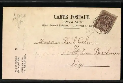 AK Liége, Exposition, Le Palais des Fêtes