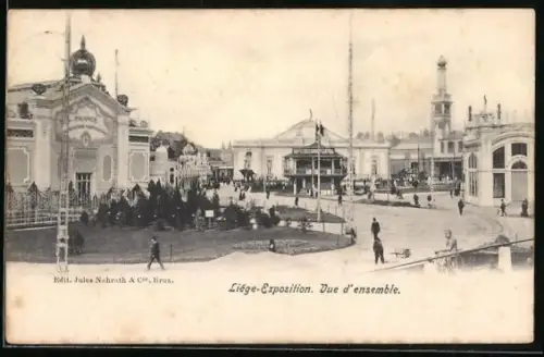 AK Liége, Exposition, Vue d`ensemble, Ausstellung