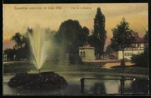 AK Liege, Exposition Universelle 1905, Parc de la Boverie