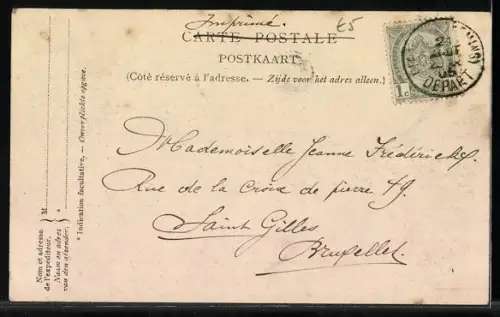 AK Liége, Exposition, Palais de la Serbie