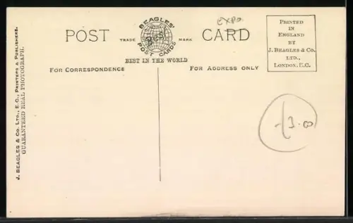 AK Wembley, British Empire Exhibition, The Lake and Palace of Industry, Engineering, India, Canada and Australia, Ausste