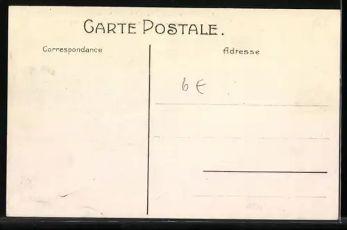 AK Bruxelles, Exposition, l'Incendie des 14-15 Aout 1910, vue vers le grand portique