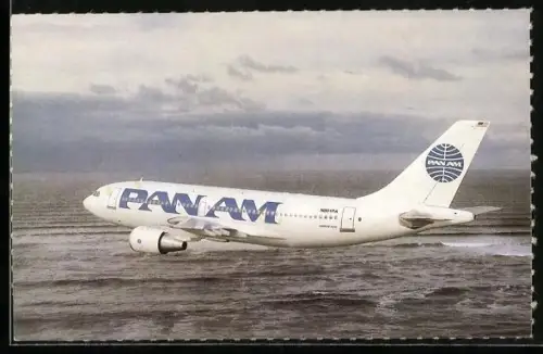 AK Flugzeug Airbus A-310 der Pan Am