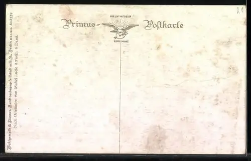 Künstler-AK Mabel Lucie Attwell: Adam und Eva, Mädchen beisst in einen Apfel