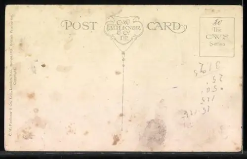 Künstler-AK A. E. Kennedy: Scandal!, Hundepärchchen