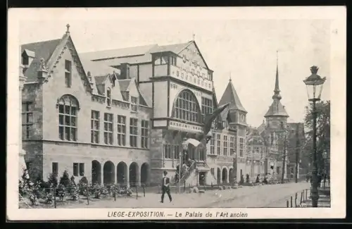AK Liége, Exposition, Le Palais de l`Art ancien, Ausstellung