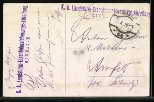 AK Soldaten der Entente in erbärmlichen Zustand, Propaganda 1. Weltkrieg