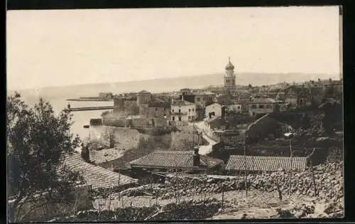 AK Krk, Blick auf den Ort