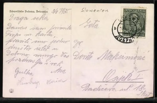 AK Dobrna, Svicarija