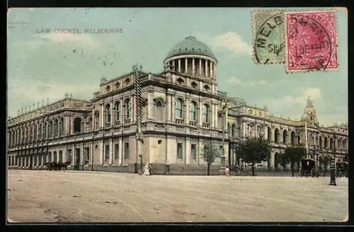 AK Melbourne, Law Courts, Gerichtsgebäude