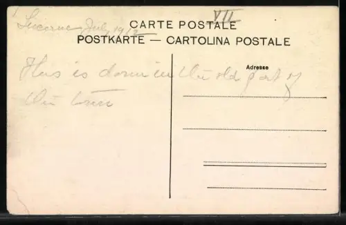 AK Luzern, Markttag am Quai