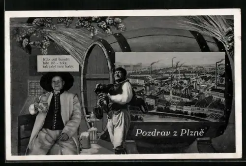 AK Plzen, Bierbrauerei, Hopfen