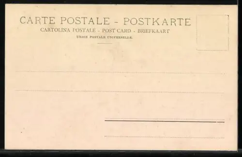 AK Tarasp, Panorama mit Schloss, um 1900