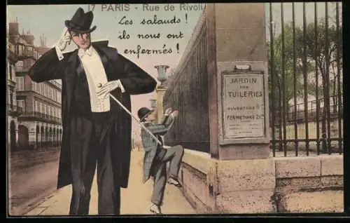 AK Paris, Rue de Rivoli