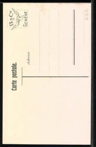 Künstler-AK Appenzell, Rgodes intérieures, Stadtansicht, Fräulein in Tracht, Wappen