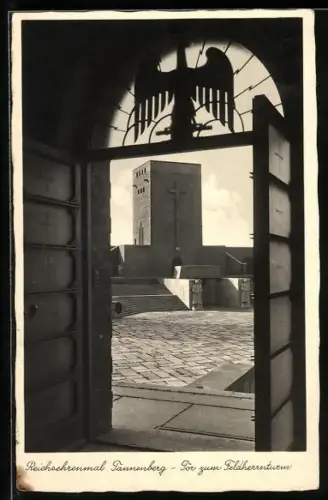 AK Tannenberg, Reichsehrenmal - Tor zum Feldherrnturm
