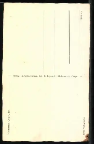 AK Tannenberg, Reichsehrenmal - Tor zum Feldherrnturm