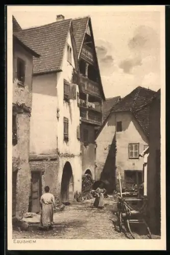 AK Eguisheim, Ortsansicht