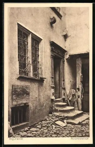 AK Reichenweier, Eingang zu einem Haus