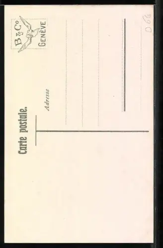 AK Solothurn, Ortsansicht und Frau in Tracht