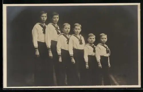 AK Söhne des Prinz Friedrich Karl von Hessen-Darmstadt