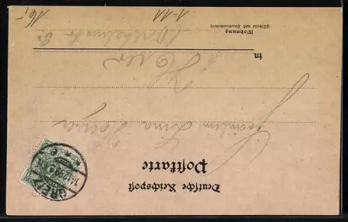 AK Heinrich XXII. Fürst Reuss ä. L. in Uniform mit Orden