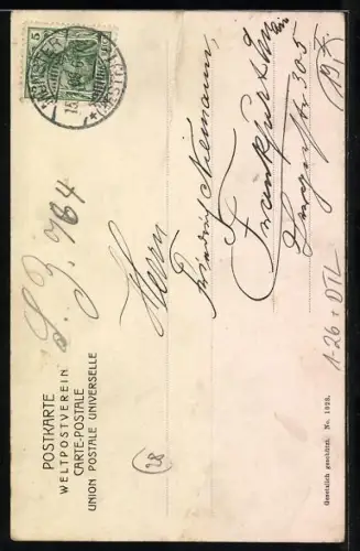 AK Wernigerode, Die fürstliche Familie, Marktplatz, Schloss und Kirchen