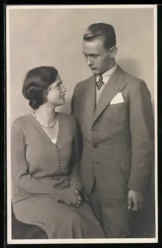 AK Graf Friedrich Wolfgang zu Castell-Rüdenhausen und Caroline Mathilde von Sachsen-Coburg-Gotha