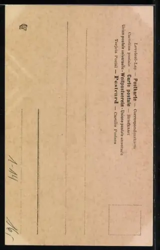 AK Prinz Philippe von Sachsen-Coburg-Gotha, in Uniform mit vielen Orden